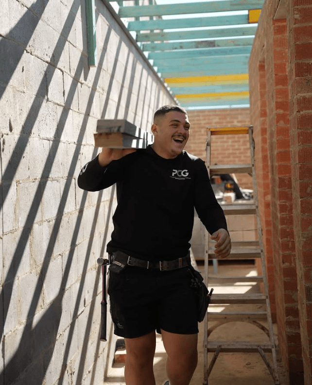 Our experienced team on site